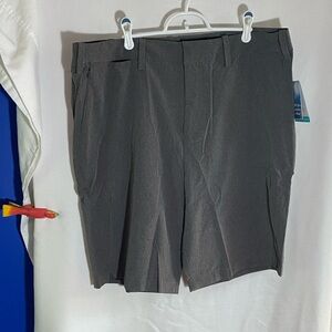 Coolibar Trek Hybrid Charcoal Shorts with UPF 50+, Men’s Size 40